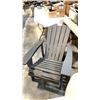 Image 2 : GREY ADIRONDACK CHAIR