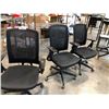 Image 3 : 5 ADJUSTABLE TASK CHAIRS - COSMETIC ISSUES