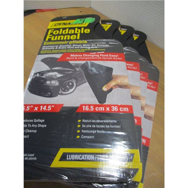 NEW:  4 FOLDING FUNNELS
