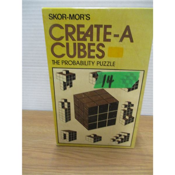 CREATE A CUBE, SPILL & SPELL AND MIND BENDER