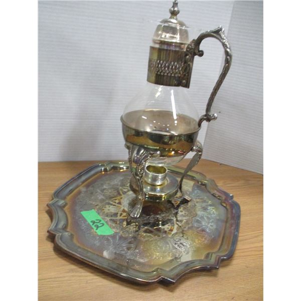 ESTATE:  3 PIECE TEA SET