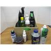 Image 1 : BOX C/W OIL & CLEANING SUPPLIES