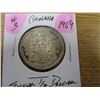 Image 1 : 1959 CANADA SILVER HALF DOLLAR