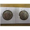 Image 2 : 1969 & 1974 CANADA HALF DOLLARS