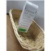 Image 1 : WICKER BASKET C/W GRATER