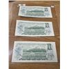 Image 2 : 1973 SEQUENTIAL SERIAL NUMBER LAST OF CANADA $1 BILLS
