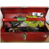 Image 1 : ESTATE:  RED TOOLBOX C/W CONTENTS