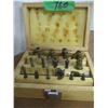 Image 1 : ESTATE:  BOX C/W ROUTER BITS