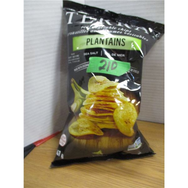 SHELF PULLS (AS IS):  TERRA PLANTAIN CHIPS - BAG