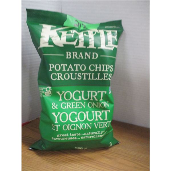 SHELF PULLS (AS IS):  YOGURT & GREEN ONION CHIPS - BAG