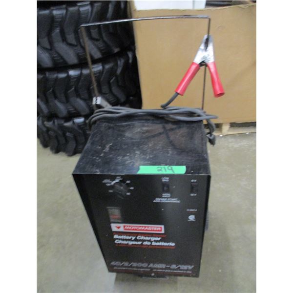 ESTATE:  BATTERY CHARGER C/W BOOST