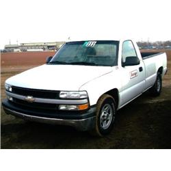 2001 CHEVROLET 1500 4 X 2  PICKUP