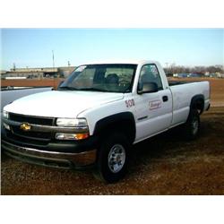 2001 CHEVROLET 2500 4 X 2  PICKUP
