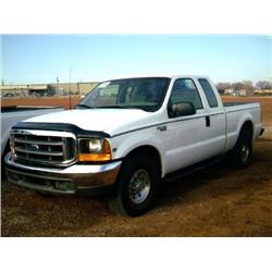 1999 FORD F250 SUPERDUTY SUPERCAB 4 DOOR PICKUP