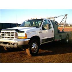 2000 FORD F550 XL SUPER DUTY S/A WELDER/WINCH TRUCK
