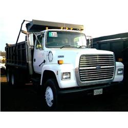 1995 FORD L8000 T/A DUMP TRUCK