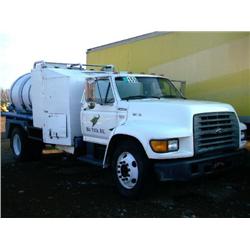1998 FORD F800 S/A PUMP TRUCK