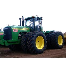 2004 JOHN DEERE 9520 4 X 4 ARTICULATED SCRAPER SPECIAL AG TRACTOR