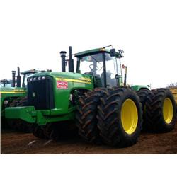 2004 JOHN DEERE 9520 4 X 4 ARTICULATED SCRAPER SPECIAL AG TRACTOR