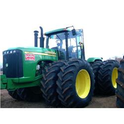 2004 JOHN DEERE 9520 4 X 4 ARTICULATED SCRAPER SPECIAL AG TRACTOR