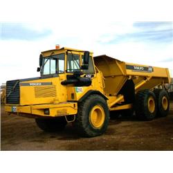 1996 VOLVO A25C 6 X 6 OFF HIGHWAY ARTICULATED END DUMP