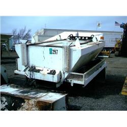 P B LOADER BC-4 UNIBELT POTHOLE PATCHER BED S/N HPB-738C-95