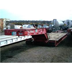 1998 TALBERT T3DW50SAHGR1T1 50 TON TRI AXLE LOWBOY TRAILER
