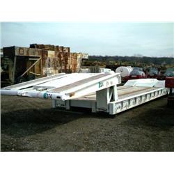 1983 HYSTER 60 TON 4 AXLE LOWBOY TRAILER