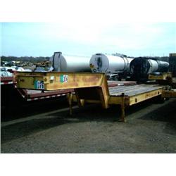 1975 GENERAL 25 TON T/A LOWBOY TRAILER
