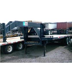 1999 KARGO KING KK8 10 TON T/A EQUIPMENT TRAILER