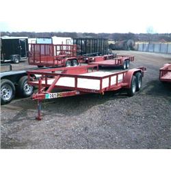 2005 C&M 82in.X16ft.  T/A UTILITY TRAILER