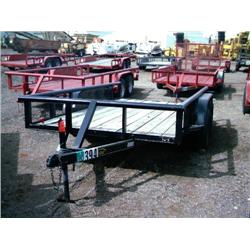 2005 C&M 76in. X12ft. T/A UTILITY TRAILER