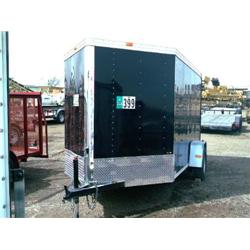 2005 CARGO CRAFT 6ft. X 13ft. S/A ENCLOSED CARGO TRAILER