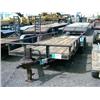 Image 1 : SHOPBUILT 20ft. T/A EQUIPMENT TRAILER