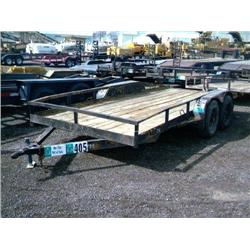 16ft. T/A UTILITY TRAILER