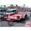 Image 1 : 2003 HC 12ft. T/A EQUIPMENT TRAILER