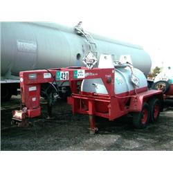 1991 HALLIBURTON 500 GALLON T/A GOOSENECK WATER TANK TRAILER