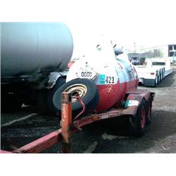 1981 HALLIBURTON 500 GALLON T/A WATER TANK TRAILER