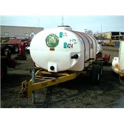 KBH 1,635 GALLON T/A TANK TRAILER