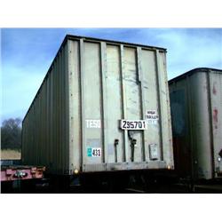 STRICK 40ft. T/A STORAGE VAN TRAILER
