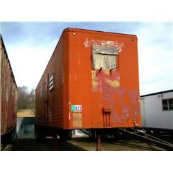 1966 LUFKIN 40ft. T/A STORAGE VAN TRAILER
