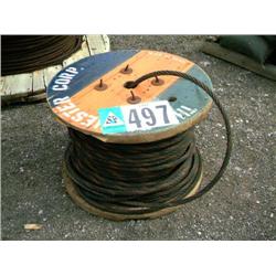 SPOOL OF WIRE ROPE