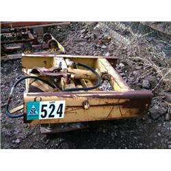 PLATE W/HYDRAULIC ARM