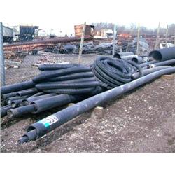 ASSORTED PLASTIC AND CORRUGATED PIPE