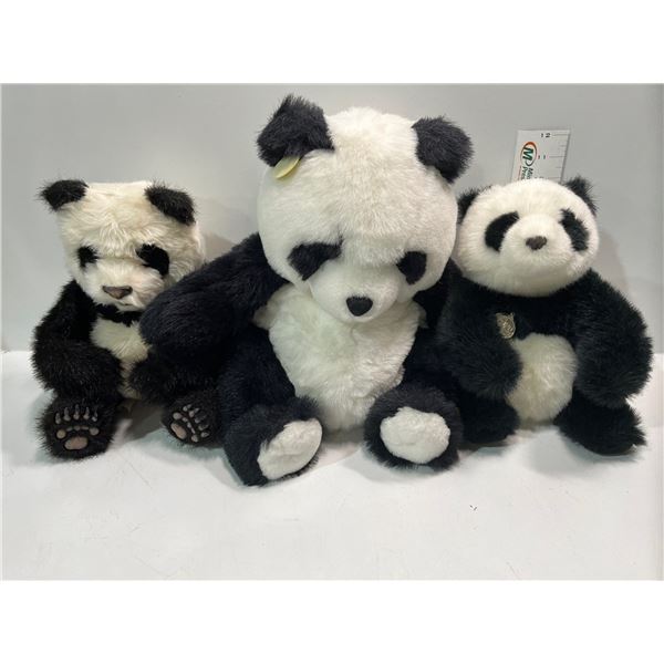 Collection of Panda Bears (one animated)