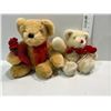 Image 1 : Pair of Valentines Day Teddy Bears