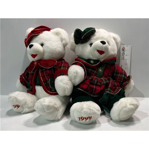 1999 Teddy Bear Pair