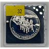 Image 1 : 1992 Canadian Kingston to York Stagecoach Dollar 25.125g 92.5% Silver
