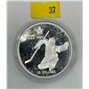 Image 1 : 1988 Canadian $20 Calgary Olympic Proof Coin 1 Troy Ounce Silver - Hockey