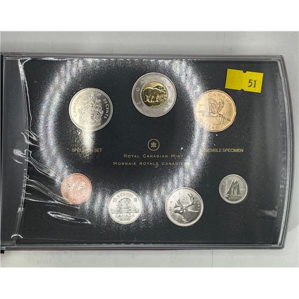 2009 Canadian 7 Coin Specimen Set